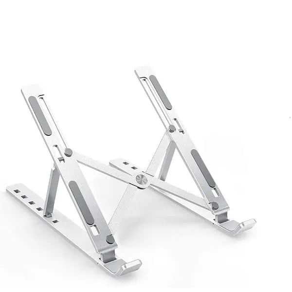 STRIFF Laptop Tabletop Stand Silver - LXINDIA.COM