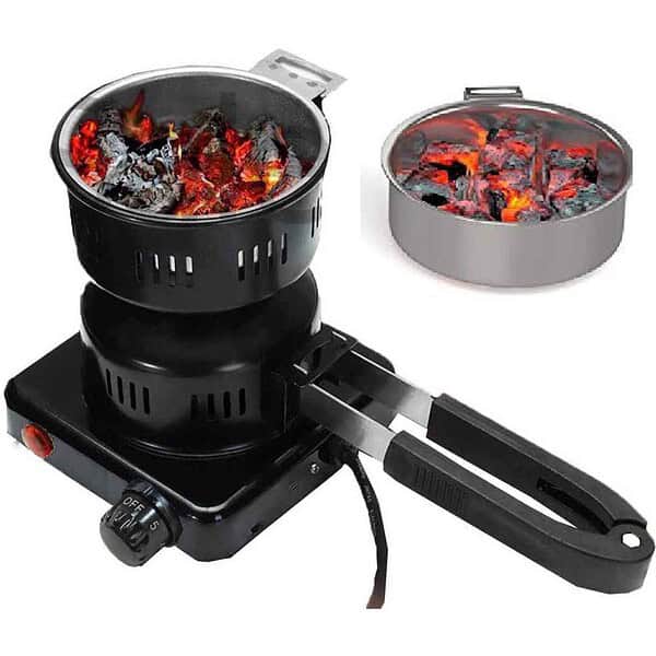 SaleOn Electric Camping Cooking Stove 450W 220v 50HZ Black - LXINDIA.COM