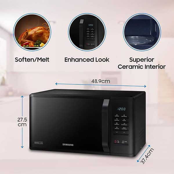 Samsung 23 L Solo Microwave Oven MS23A3513AK TL1 - LXINDIA.COM