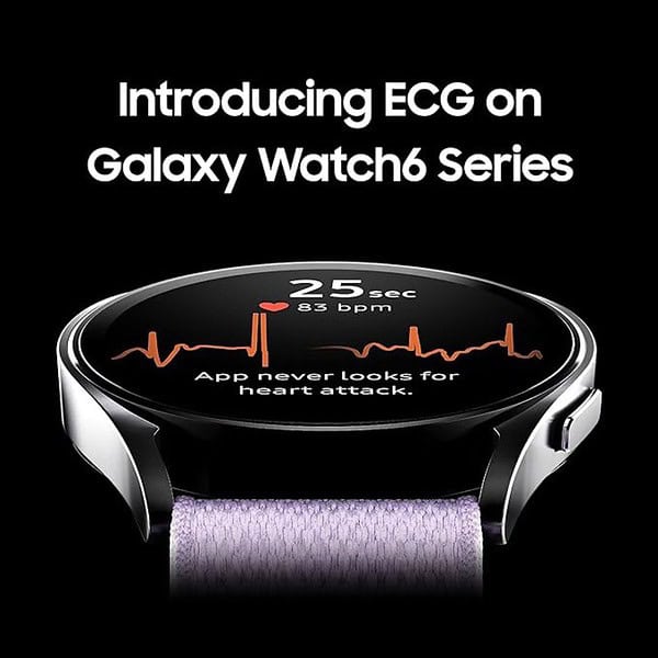 Samsung Galaxy Watch6 Bluetooth 40mm Graphite Compatible with Android only 2 - LXINDIA.COM