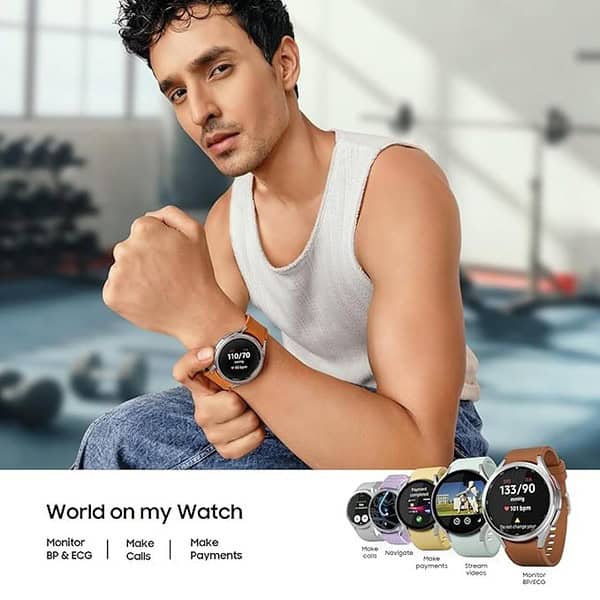 Samsung Galaxy Watch6 Bluetooth 40mm Graphite Compatible with Android only 3 - LXINDIA.COM