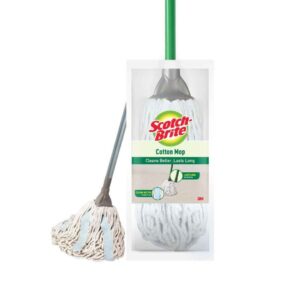 Scotch Brite Plastic Scotch Brite Telescopic Handle Cotton Mop - LXINDIA.COM