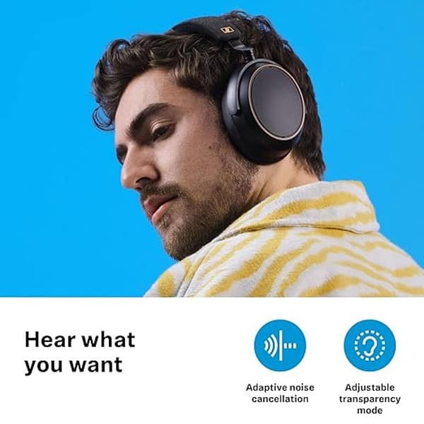 Sennheiser Momentum 4 Wireless Over ear Headphones Black Copper 2 - LXINDIA.COM