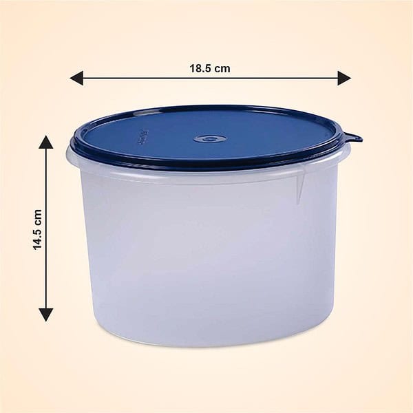 Signoraware 3.5 Litres Round Modular Containers Blue - LXINDIA.COM