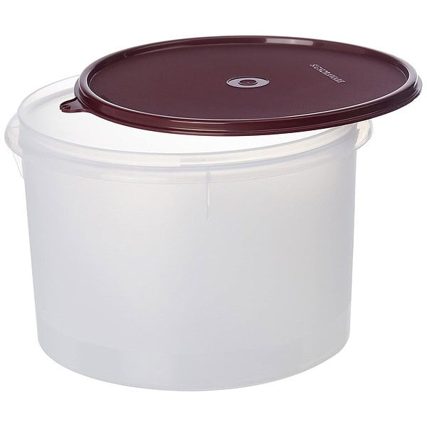 Signoraware 3.5 Litres Round Modular Containers Brown a - LXINDIA.COM