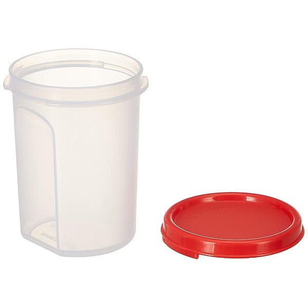 Signoraware Modular Round Container 450ml Red a - LXINDIA.COM