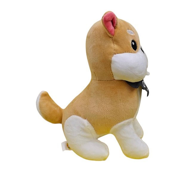 Soft Toy Baby Dog Pastel Brown 2 - LXINDIA.COM