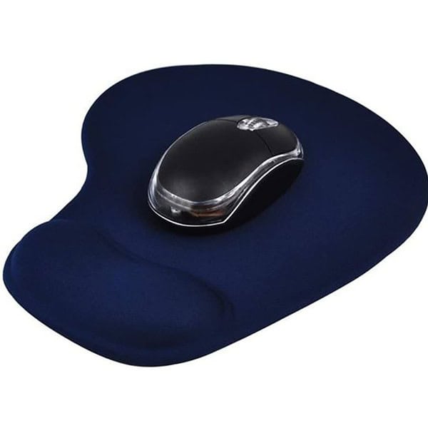 Sounce Mouse Pad with Superior Micro Weave Cloth Mousepad Blue Palm Rest - LXINDIA.COM