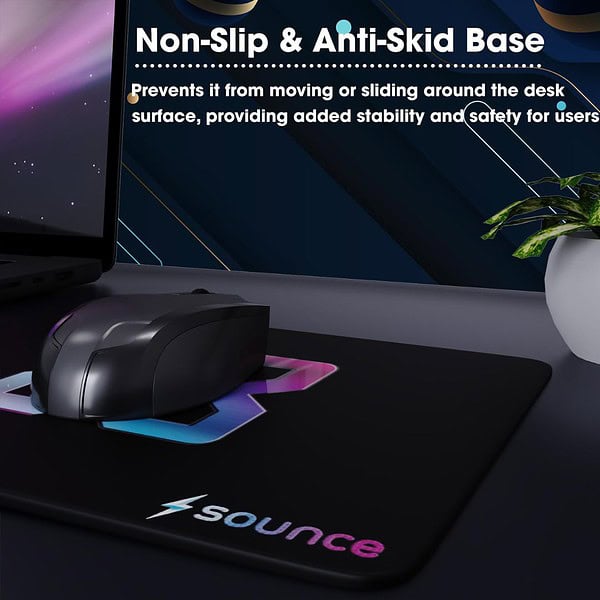 Sounce Mouse Pad with Superior Micro Weave Cloth Mousepad Gaming 2 - LXINDIA.COM