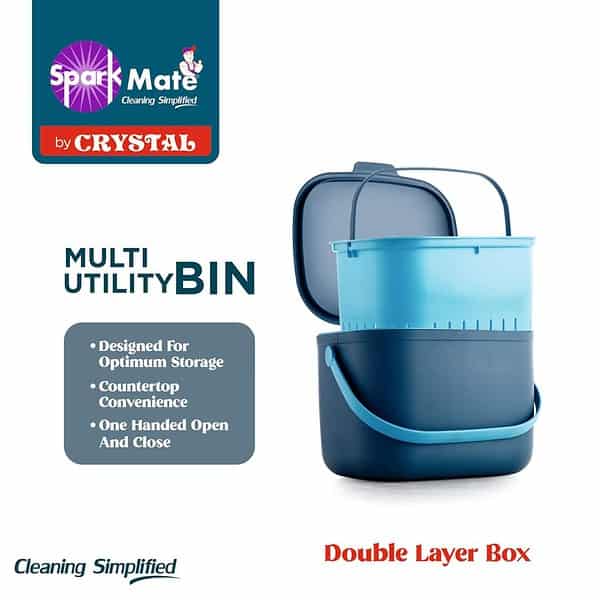 Sparkmate By Crystal Multiutility Bin1 - LXINDIA.COM