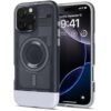 Spigen Classic C1 Magfit Back Cover for iPhone 16 Pro Graphite - LXINDIA.COM