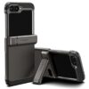 Spigen Tough Armor Pro Back Cover for Samsung Galaxy Z Flip 6 Gunmetal - LXINDIA.COM