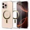 Spigen Ultra Hybrid Magfit Back Cover Case for iPhone 16 Pro Gold - LXINDIA.COM