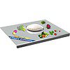 Stainless Steel 304 Fruit Chopping Cutting Board for Kitchen Platform 50X39CM - LXINDIA.COM