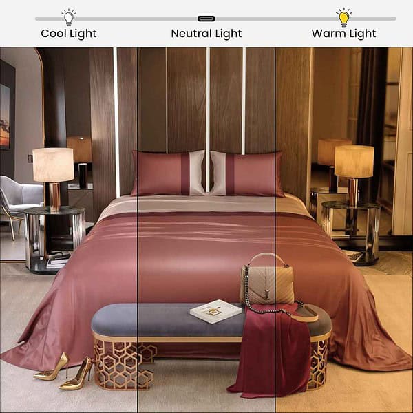 Stoa Paris Bedsheets for King Size Bed 300 TC Copper1 - LXINDIA.COM