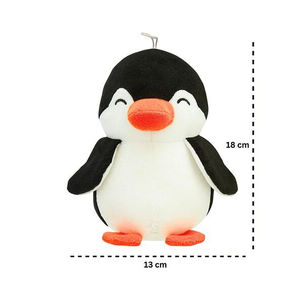 Storio Toy Plushie Soft Toys for Kids Black Penguine 2 - LXINDIA.COM