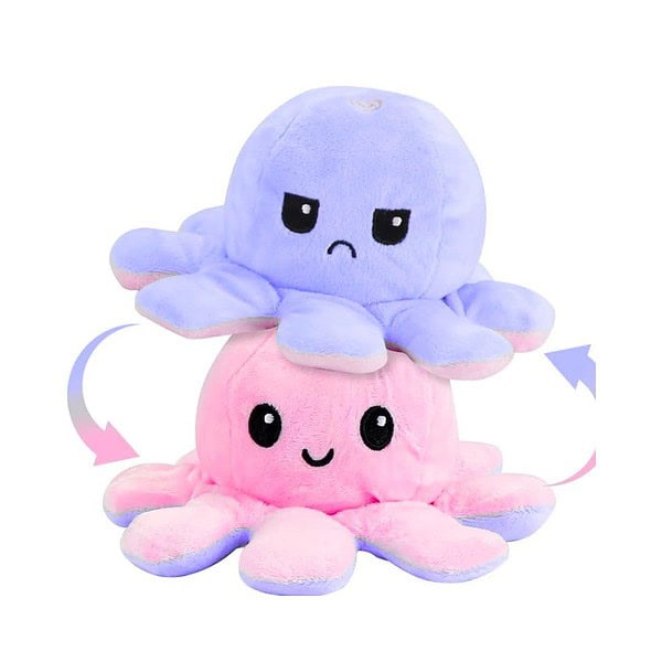 Storio Toy Plushie Soft Toys for Kids Purple PinkOctopus 1 - LXINDIA.COM