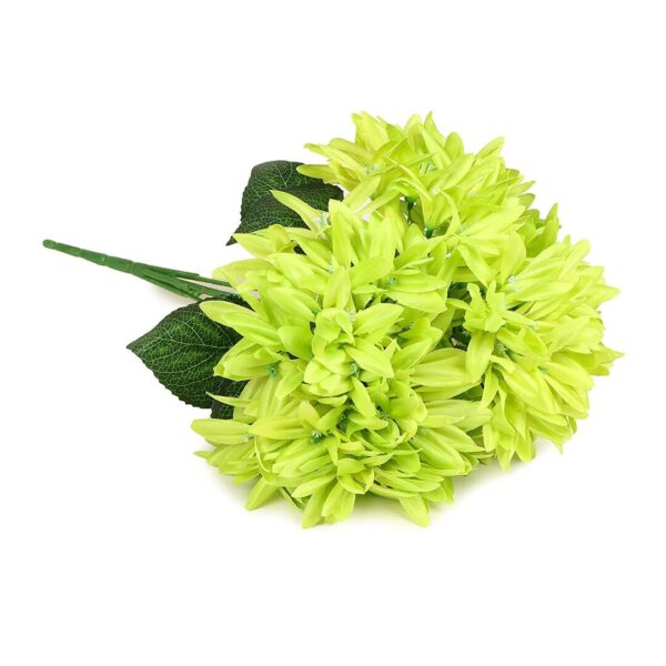 TIED RIBBONS Artificial Chrysanthemum Flowers Bunch A - LXINDIA.COM