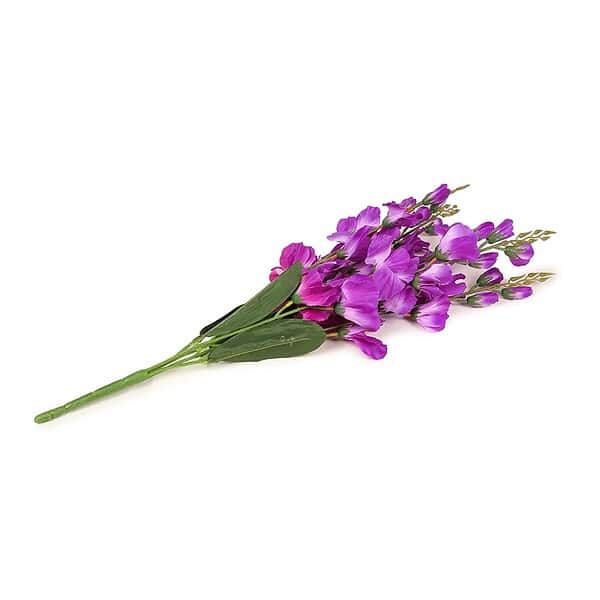 TIED RIBBONS Artificial Gladiolus Flowers Violet a - LXINDIA.COM