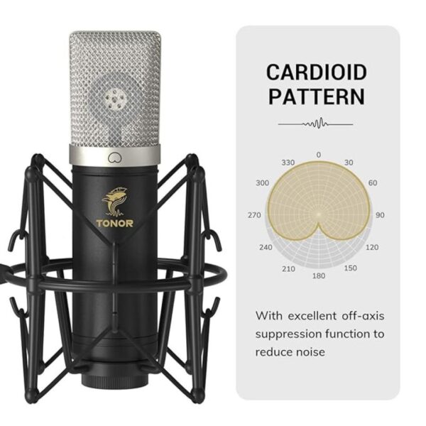 TONOR Cardioid Condenser MicrophoneTC 2030 3 - LXINDIA.COM