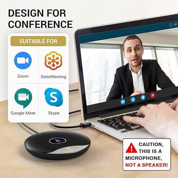 TONOR USB Conference Microphone TM20 Red 2 - LXINDIA.COM