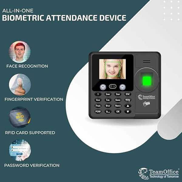 Team Office Z900 Touchless Face Attendance Device with Cloud Attendance Software1 - LXINDIA.COM