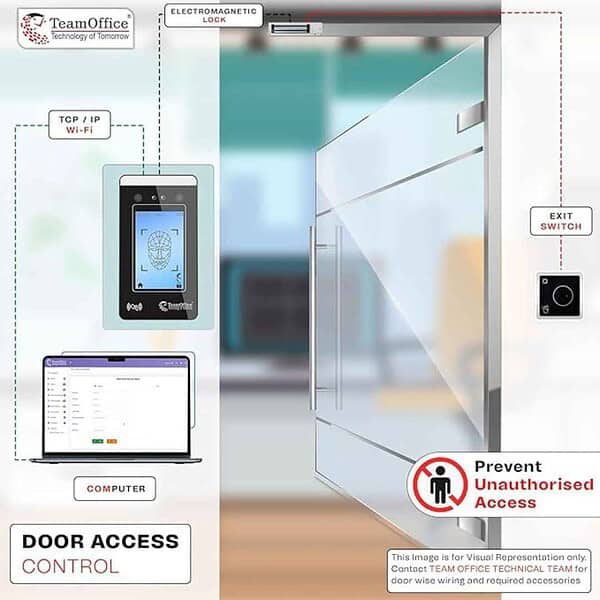 Team Office Z912 Face Recognition Attendance Device with Dual Camera 2 - LXINDIA.COM