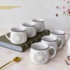 The Earth Store Cup Oclock Tea Cup Set of 6 - LXINDIA.COM