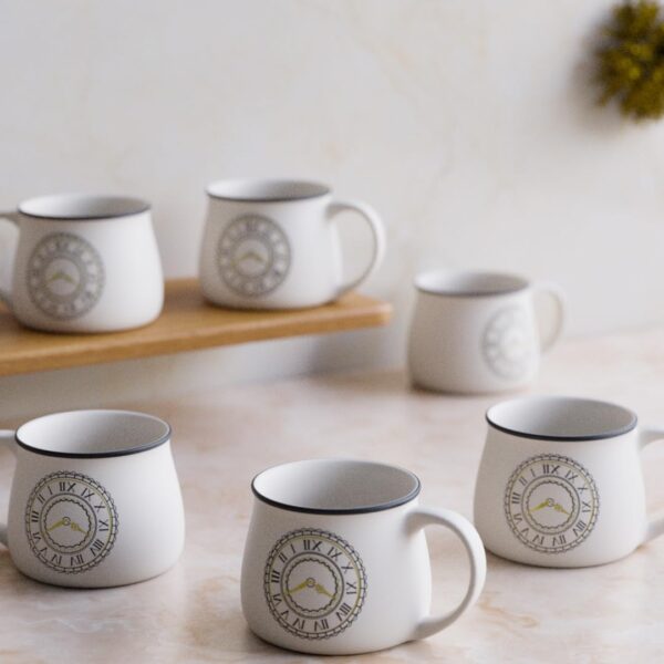 The Earth Store Cup Oclock Tea Cup Set of 6 A - LXINDIA.COM