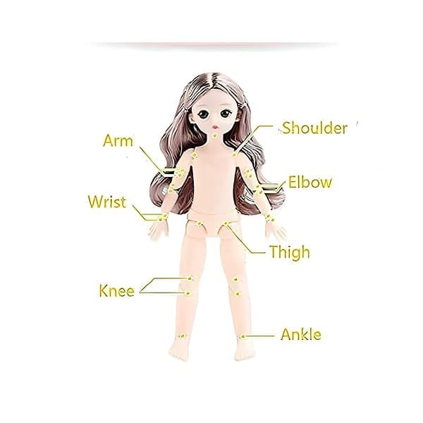 Tickles Movable Joints Cute Doll for Kids Girls 2 - LXINDIA.COM