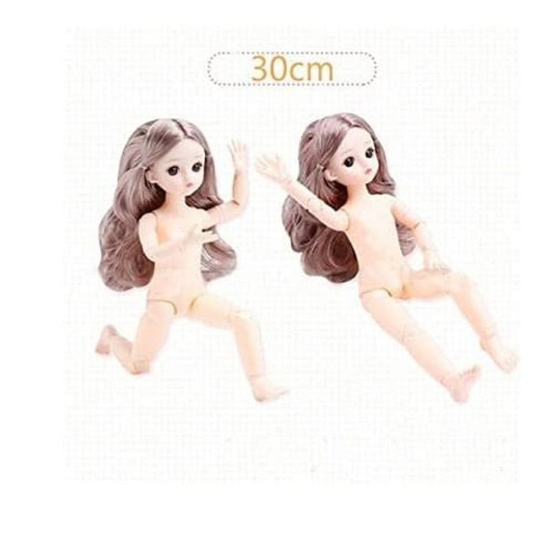 Tickles Set Movable Jointed Fashionable Doll Green and White 3 - LXINDIA.COM