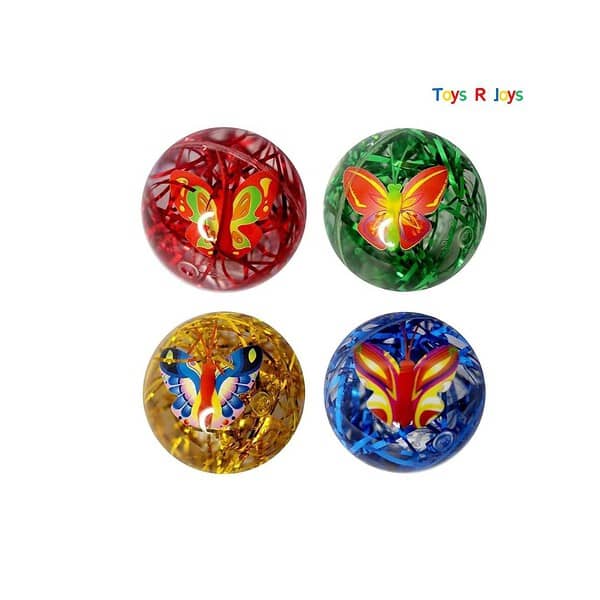 Toys R Joys Glitter Sparkle Light Ball Pack of 2 1 - LXINDIA.COM