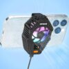 UN1QUE Cell Phone Cooler RGB Phone Cooling Fan - LXINDIA.COM