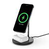 UNIGEN MAGTEC 200 2 in 1 Magnetic Wireless Charger Stand Black - LXINDIA.COM