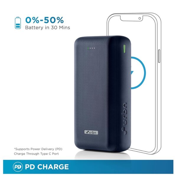 URBN 27000 mAh 65W Blue 2 - LXINDIA.COM