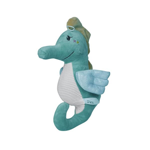 Ultra 13 inch Soothe Glow Seahorse Fully Stuffed Soft PlushBlue - LXINDIA.COM