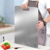 UrbanFix Stainless Steel Metal Chopping Board for Kitchen 50X31CM - LXINDIA.COM