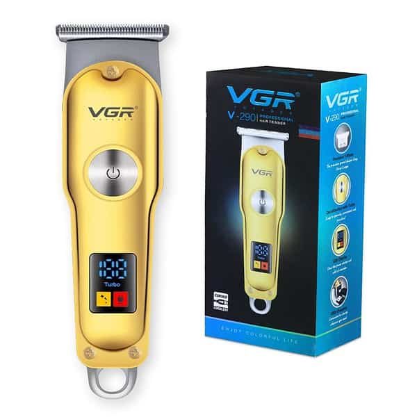 VGR V 290 Professional Hair Clipper Gold - LXINDIA.COM