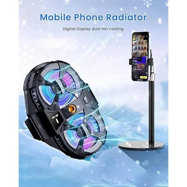 Verilux Phone Cooler Gaming Mobile Cooler Fan 2 - LXINDIA.COM