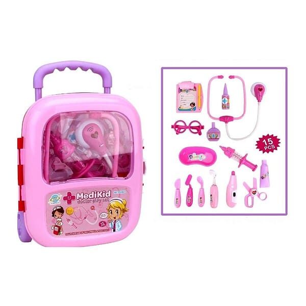 WOX MOX Plastic Doctor Set with Trolley Bag for Kids - LXINDIA.COM