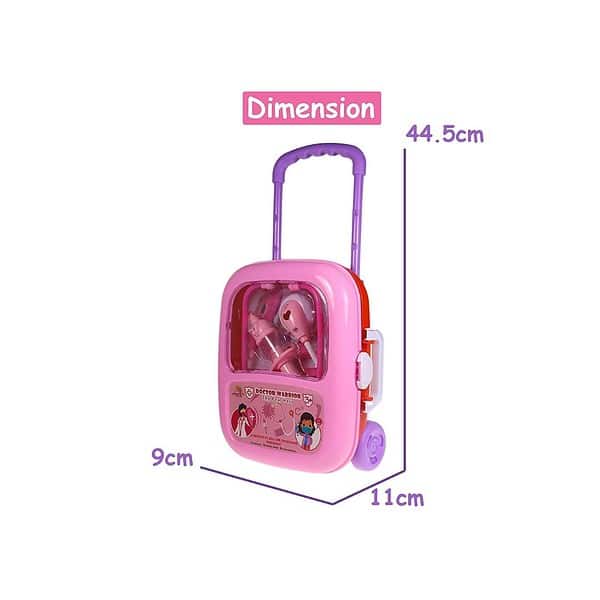 WOX MOX Plastic Doctor Set with Trolley Bag for Kids 1 - LXINDIA.COM