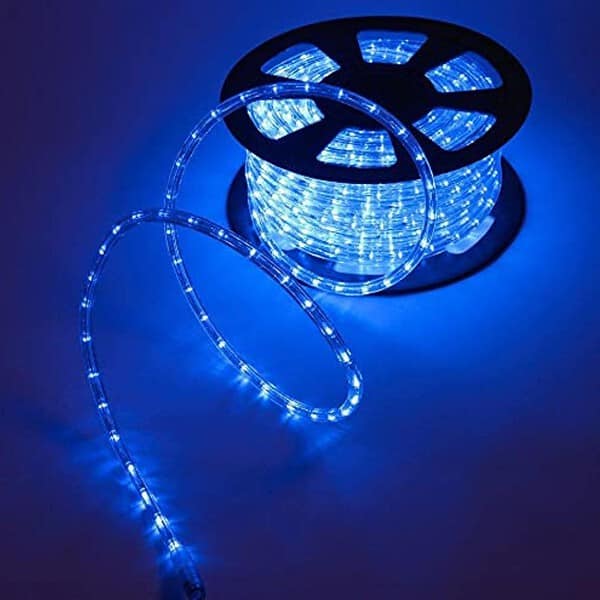 Waterproof LED Strip Rope SMD Roll Light 5 Meters Blue 1 - LXINDIA.COM