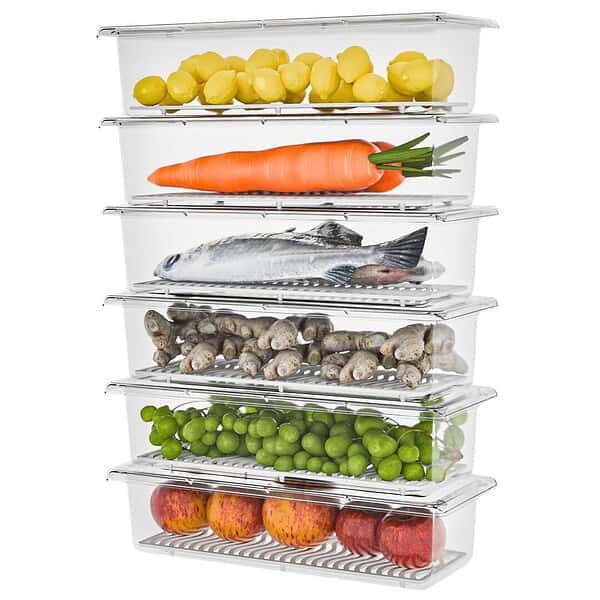 WeCoCo 6 Set Fridge Storage - LXINDIA.COM