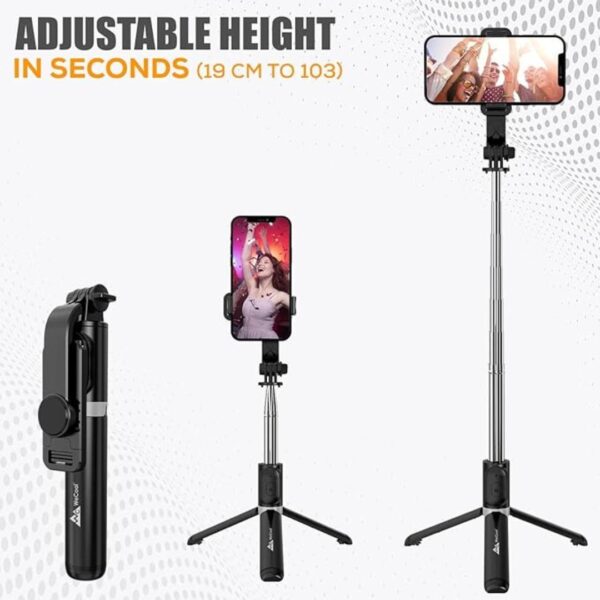 WeCool S2 Selfie Stick with Tripod Stand 2 - LXINDIA.COM