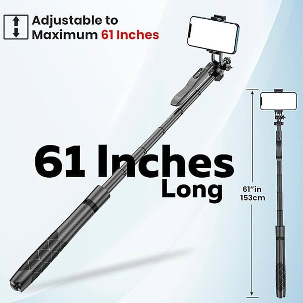 WeCool S5 Selfie Stick with Tripod Stand 1 - LXINDIA.COM