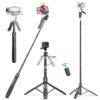 WeCool S5L 61in 154cm Long Selfie Stick with Tripod Stand - LXINDIA.COM