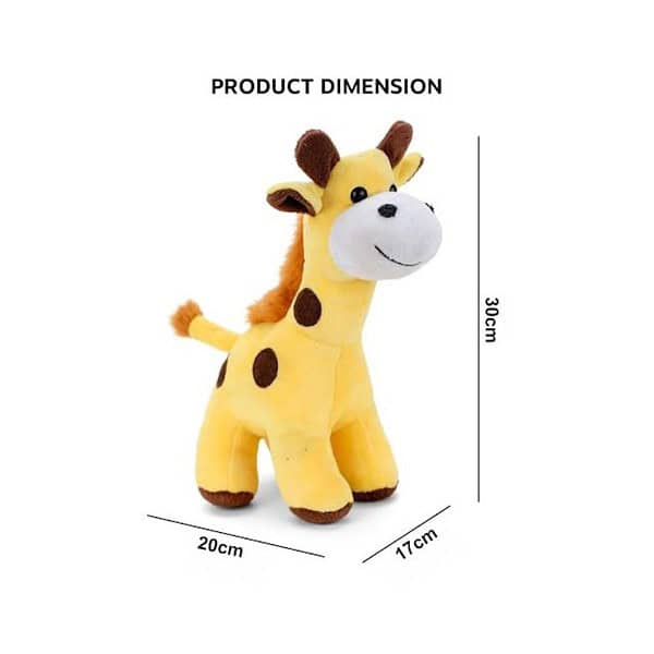 Webby Plush Standing Giraffe Soft Toys 1 - LXINDIA.COM