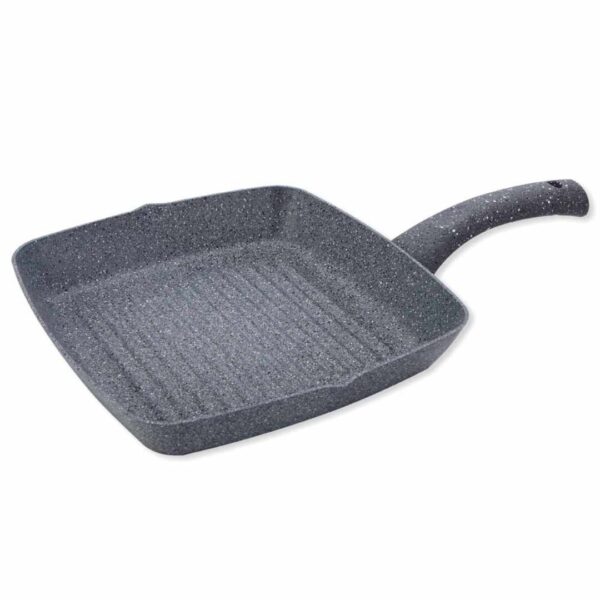 Wonderchef Granite Non Stick 24cm Grill Pan - LXINDIA.COM