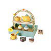 Wooden Dessert Cake Tea Party Set Wooden Play Food Kitchen Sets - LXINDIA.COM