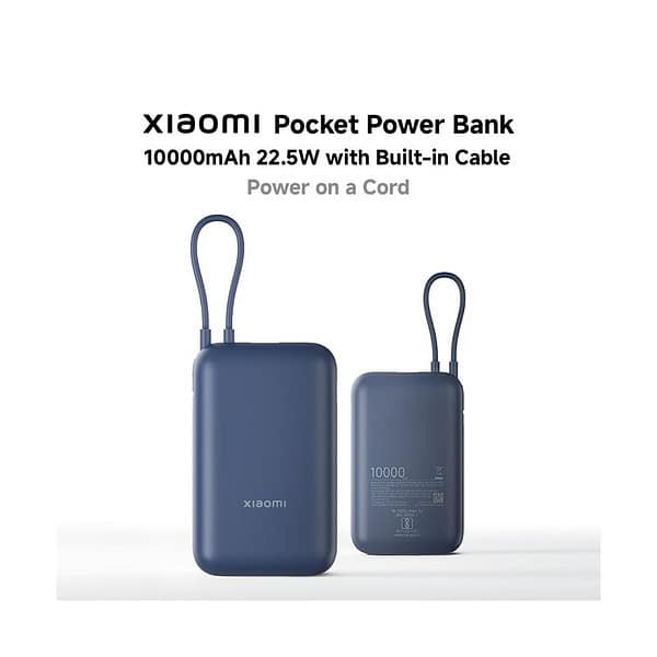 Xiaomi Pocket Power Bank 10000mAh 22.5W 1 - LXINDIA.COM